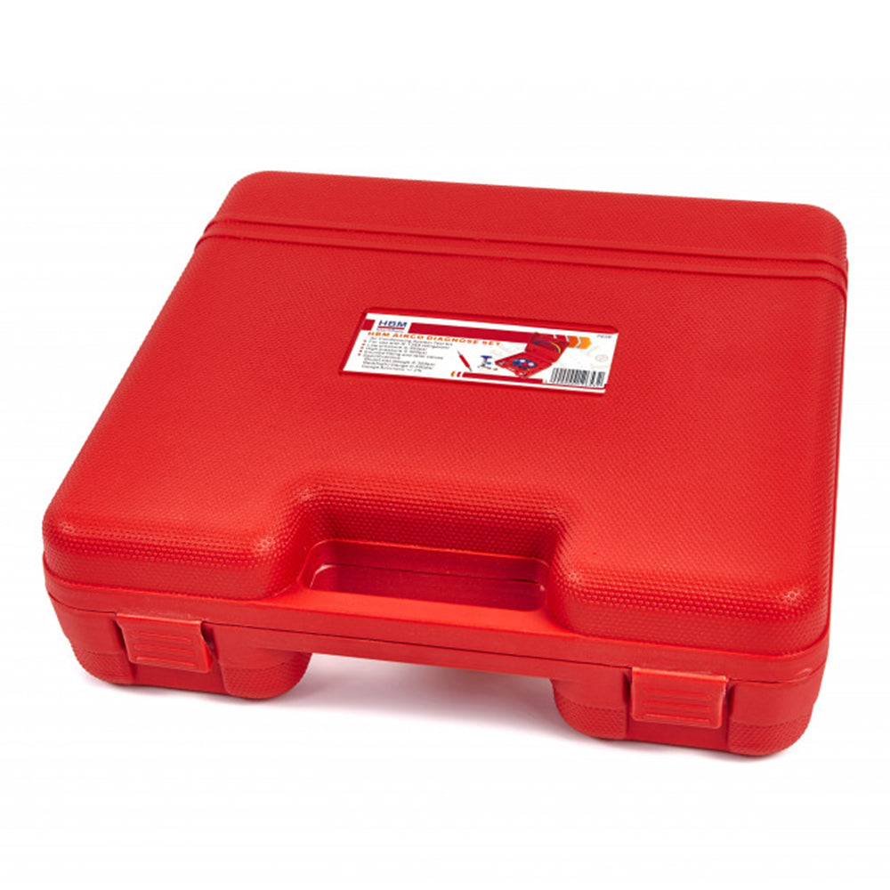 Sada na kontrolu tlaku klimatizácie, plnenie a diagnostiku klimatizačných systémov HBM