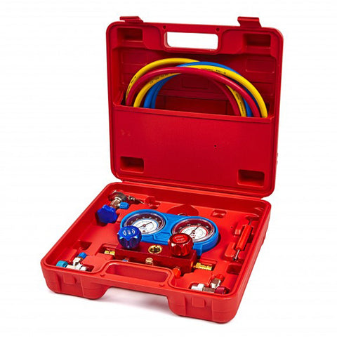 Sada na kontrolu tlaku klimatizácie, plnenie a diagnostiku klimatizačných systémov HBM