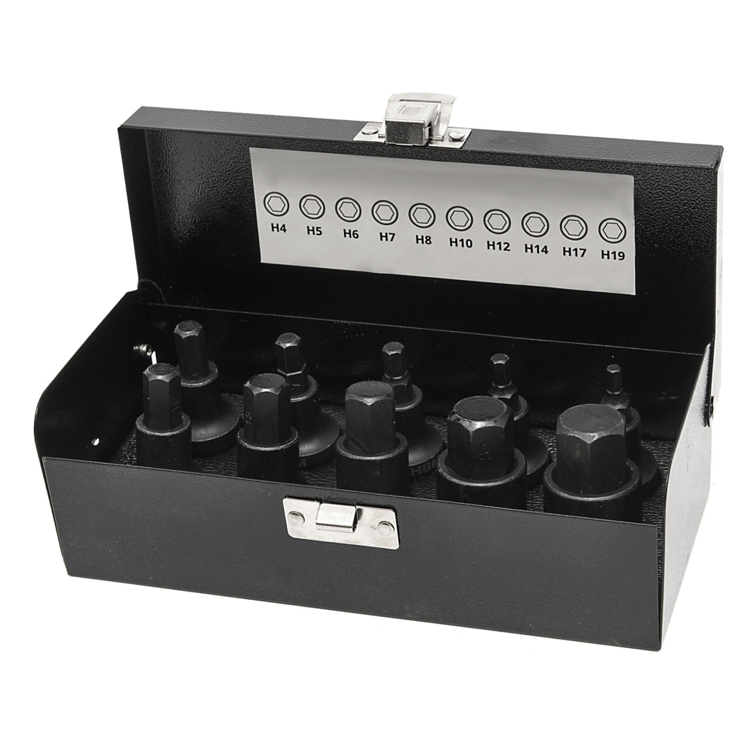 Sada imbus bitov na rázové uťahovanie 1/2 h4-h19 10 kusov hbm