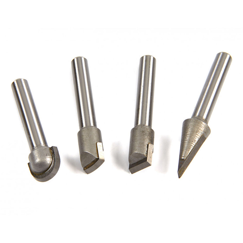Súprava hlavíc pre drevorezné dláta GB12187 HBM 4 diely