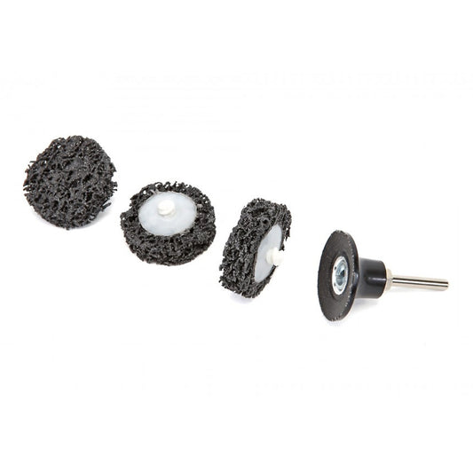 Sada 3 brúsnych kotúčov 50mm, so stopkou 6mm