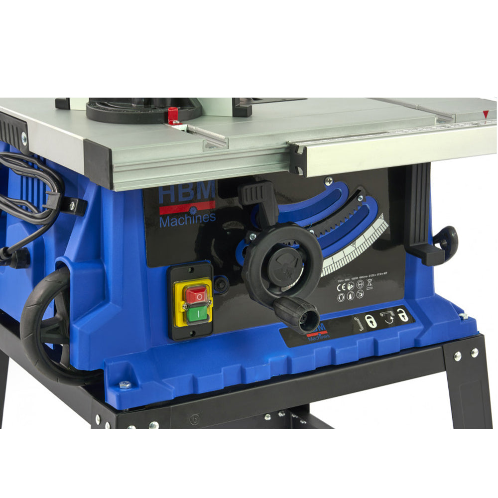 Stolná kotúčová píla 1600W 255mm HBM