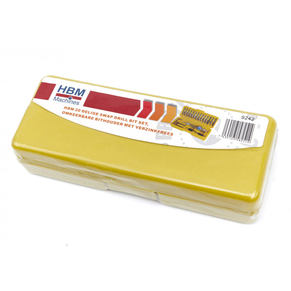 Sada bitov a adaptérov na vŕtačku 20ks HBM