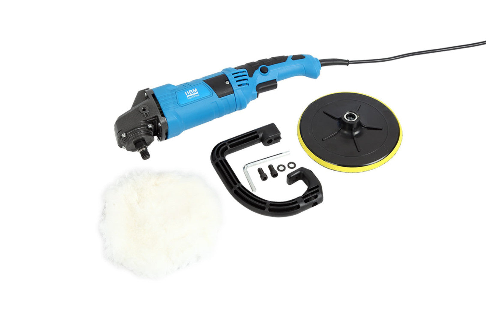 Elektrická leštička 180mm, 1200W HBM