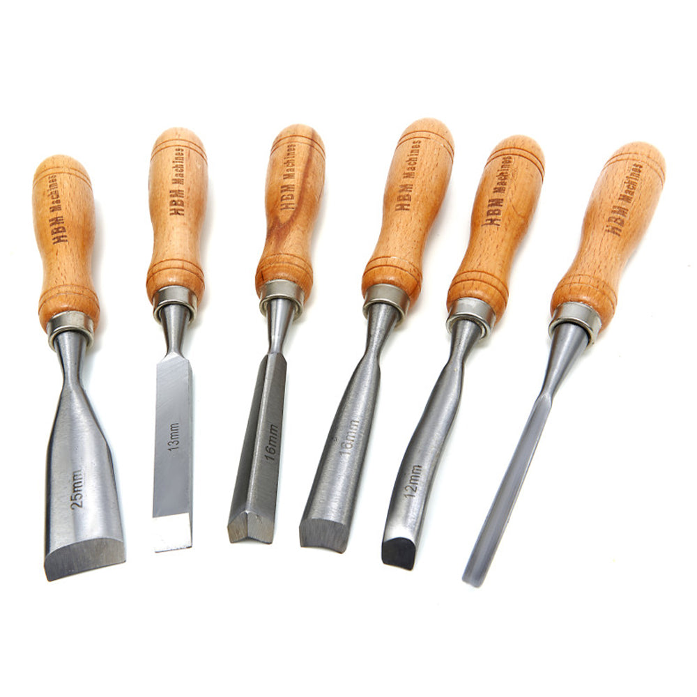 Sada sekáčov do dreva s kladivom, 7ks HBM