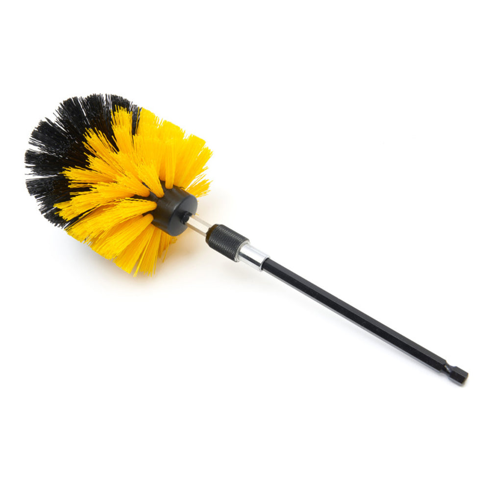 Sada čistiacich kefiek, leštiacich a brúsnych špongií na vŕtačku 16ks HBM