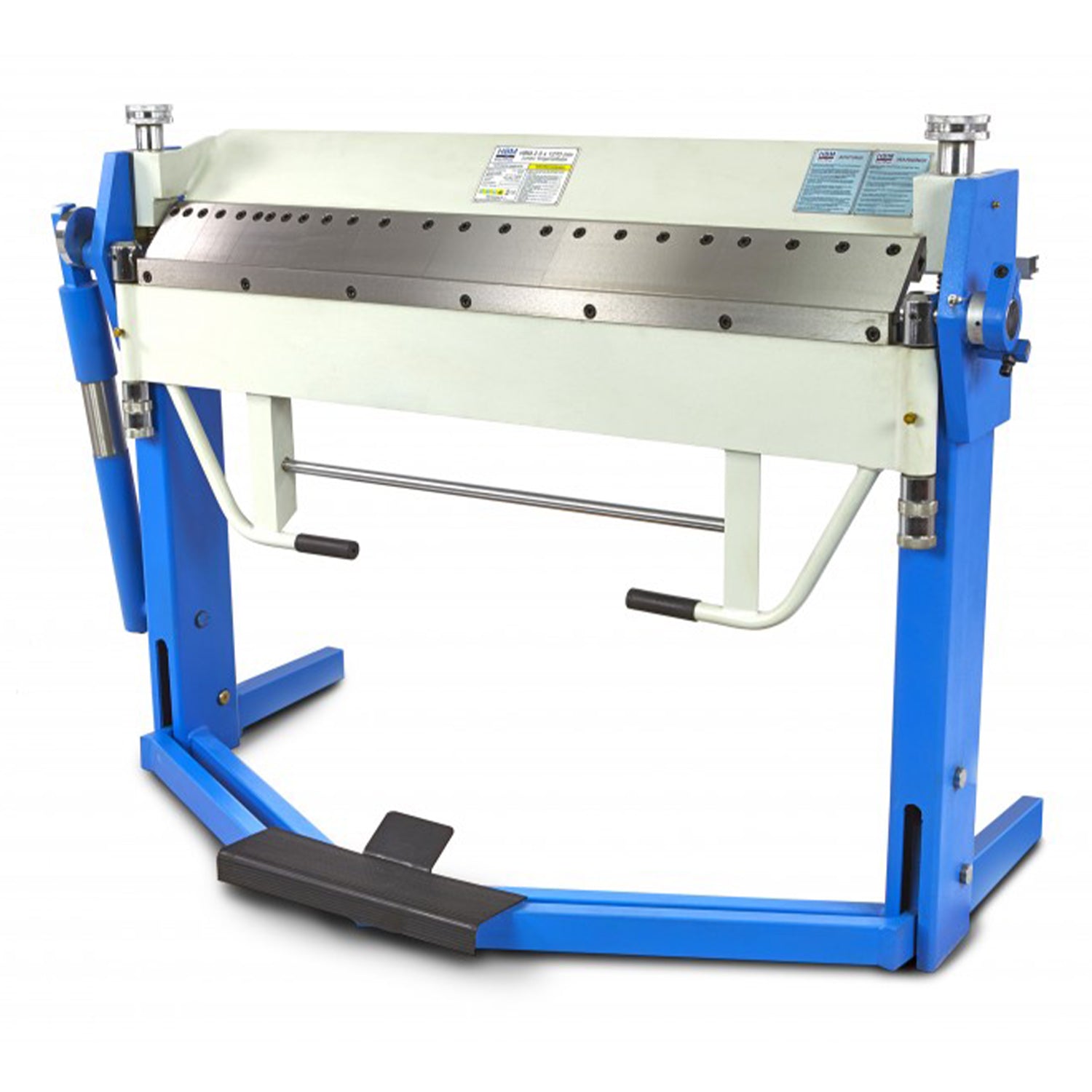 Manuálna ohýbačka plechu s horným segmentovým uchytením 2 x 1270mm HBM