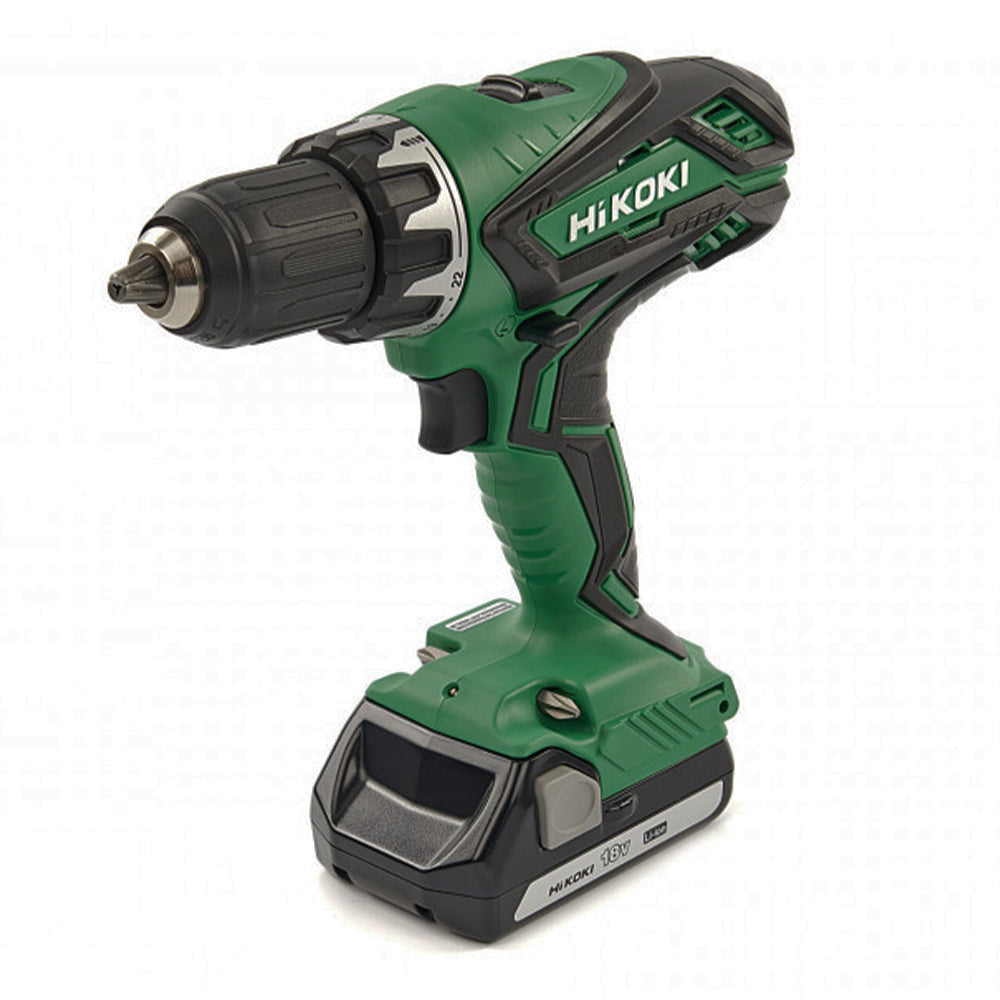 Sada náradia s aku vŕtačkou/šraubovákom Hikoki, 2 akumulátory 1.5 Ah a nabíjačka