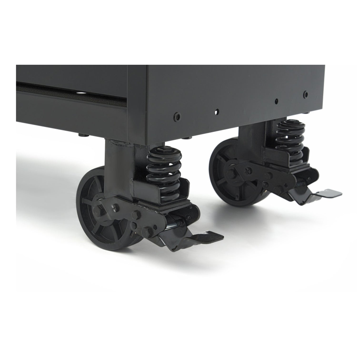 Mobilný pracovný stôl s drevenou doskou, s náraďovou skrinkou, 14 zásuviek, profesionálny, 182cm HBM