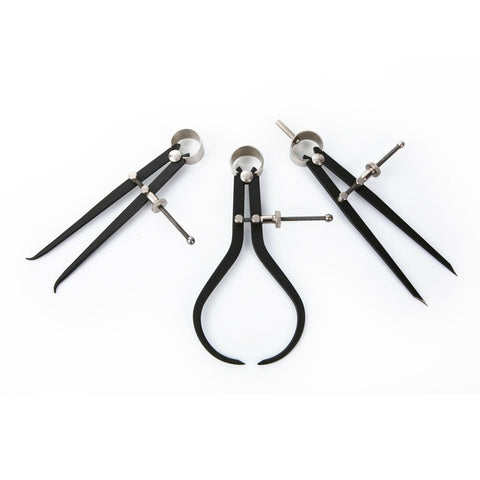 Súprava kružidiel 3 kusy hbm