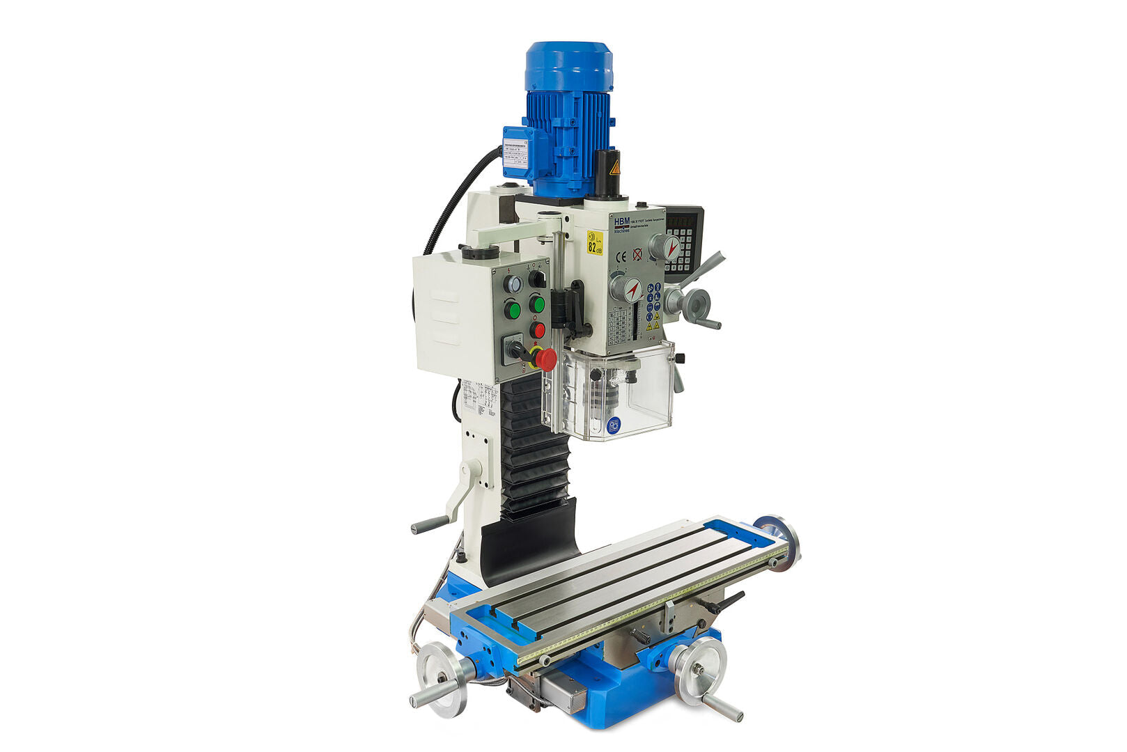 Profesionálna stĺpová vŕtačka 30mm DRO HBM