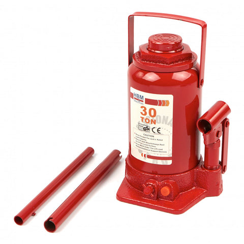 Hydraulický valcový zdvihák fľaškový - panenka 30t HBM