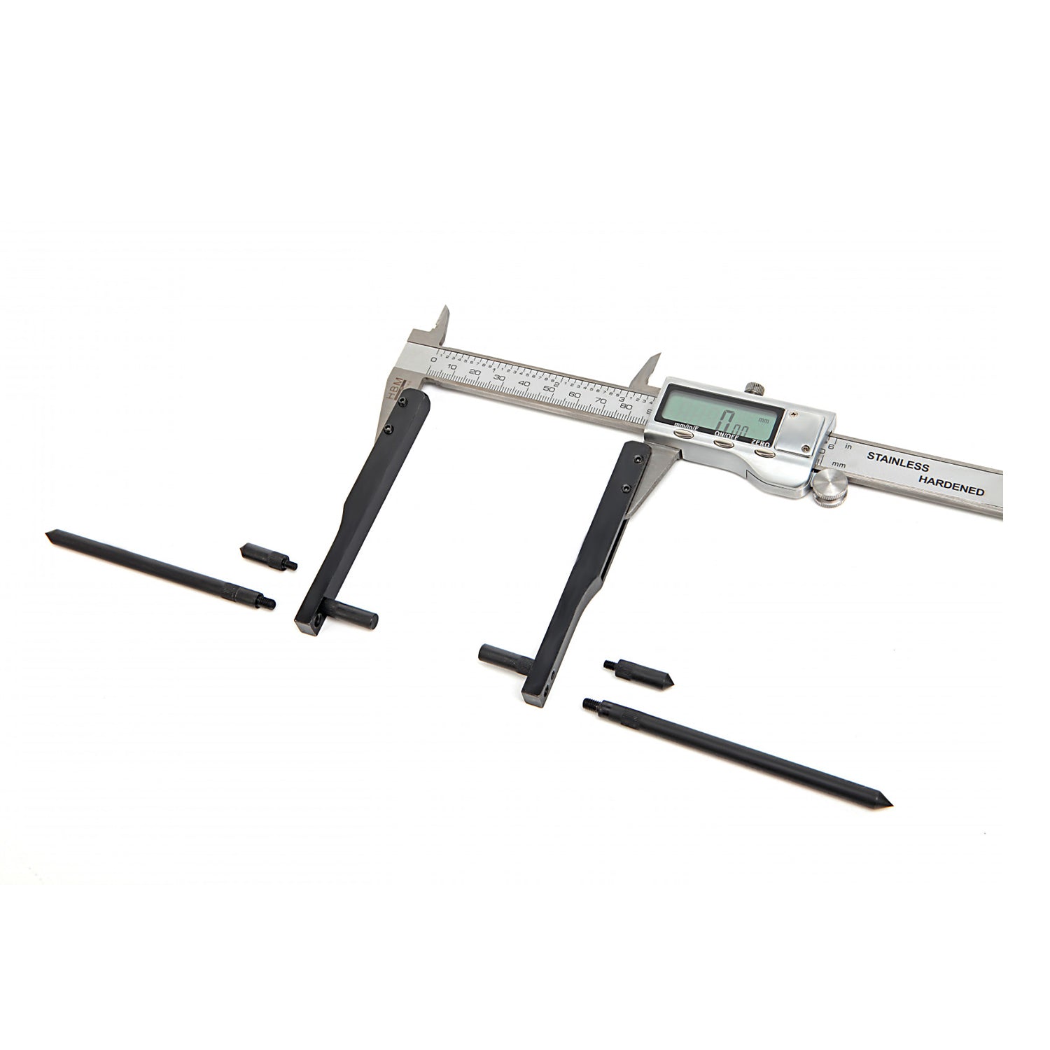 Sada meracích doplnkov pre posuvné meradlo