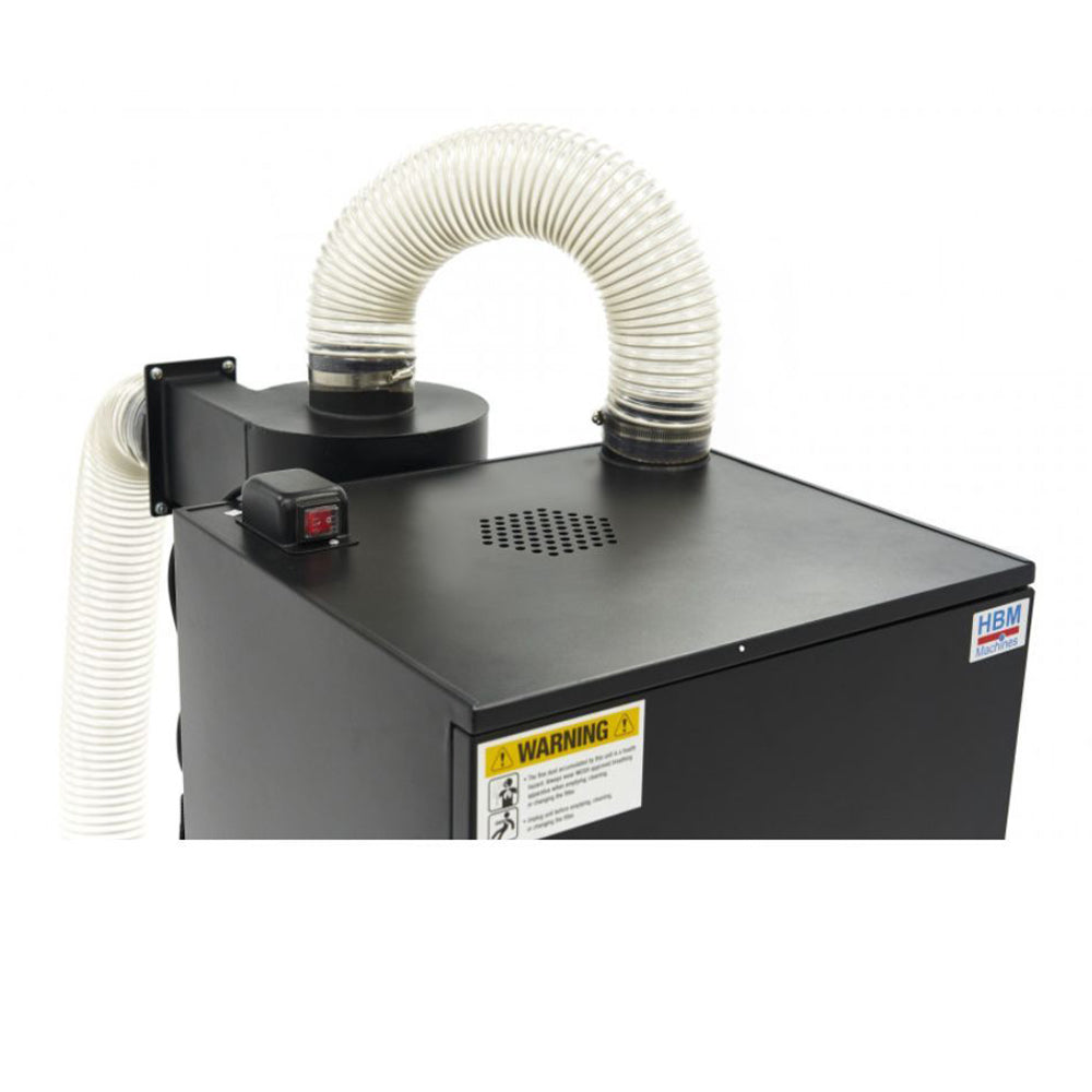 Odsávač prachu pre pieskovacie kabíny HBM