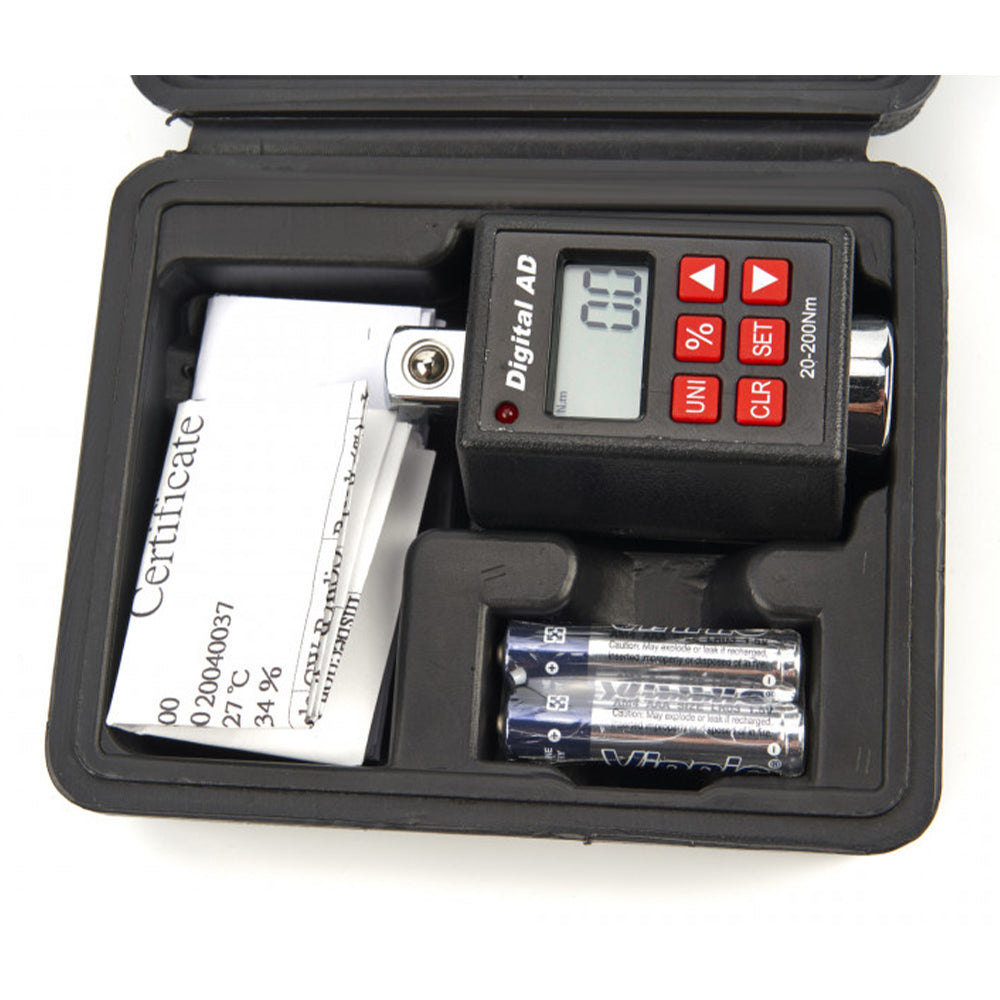 Digitálny momentový adaptér - nadstavec 20 - 200Nm, 1/2'' HBM