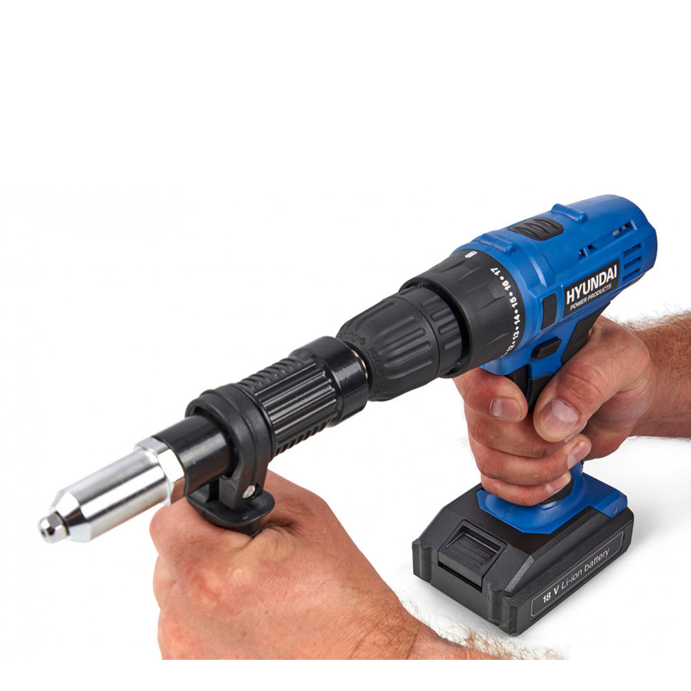 Nitovací adaptér - nadstavec na nitovačku vŕtačku 2,4mm - 4,8mm 170mm HBM