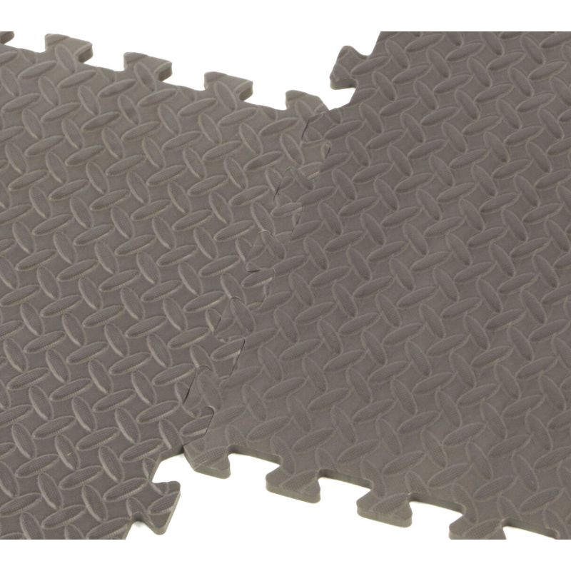 Sada 4 ochranných penových štvorcov na podlahu, typu puzzle, protišmykových, 60 x 60cm, HBM Machines Holandsko