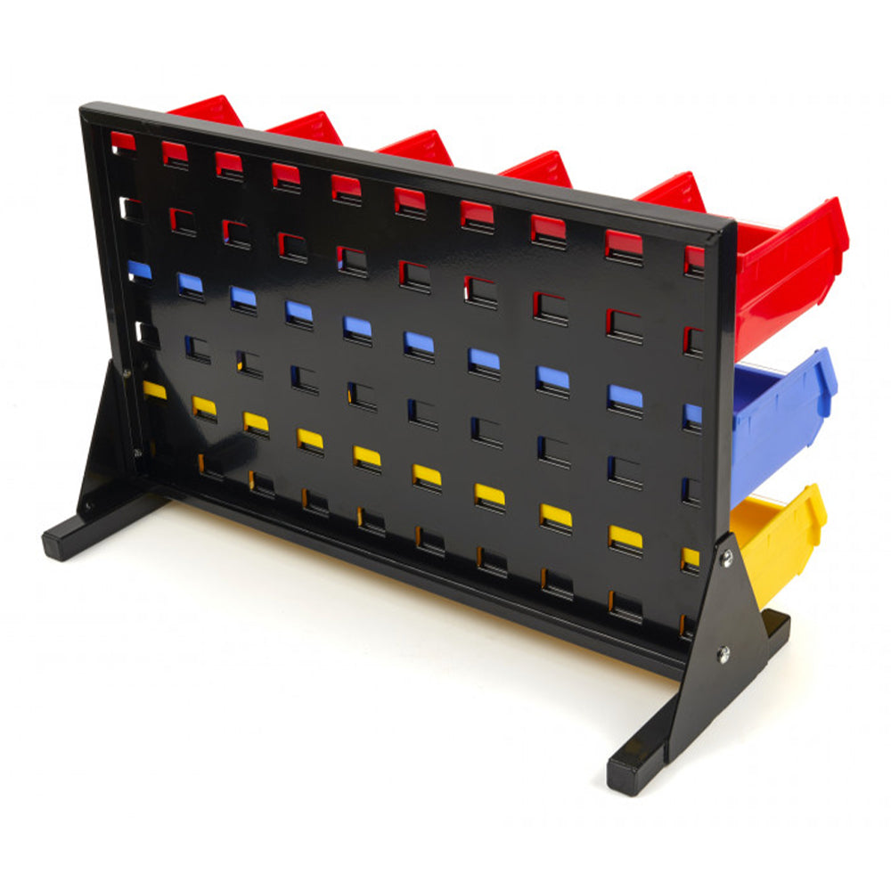 Nástenný organizér - panel s 15 úložnými boxami HBM