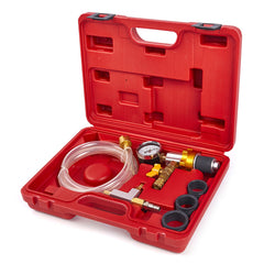 Sada na plnenie a testovanie únikov v chladiacom systéme auta