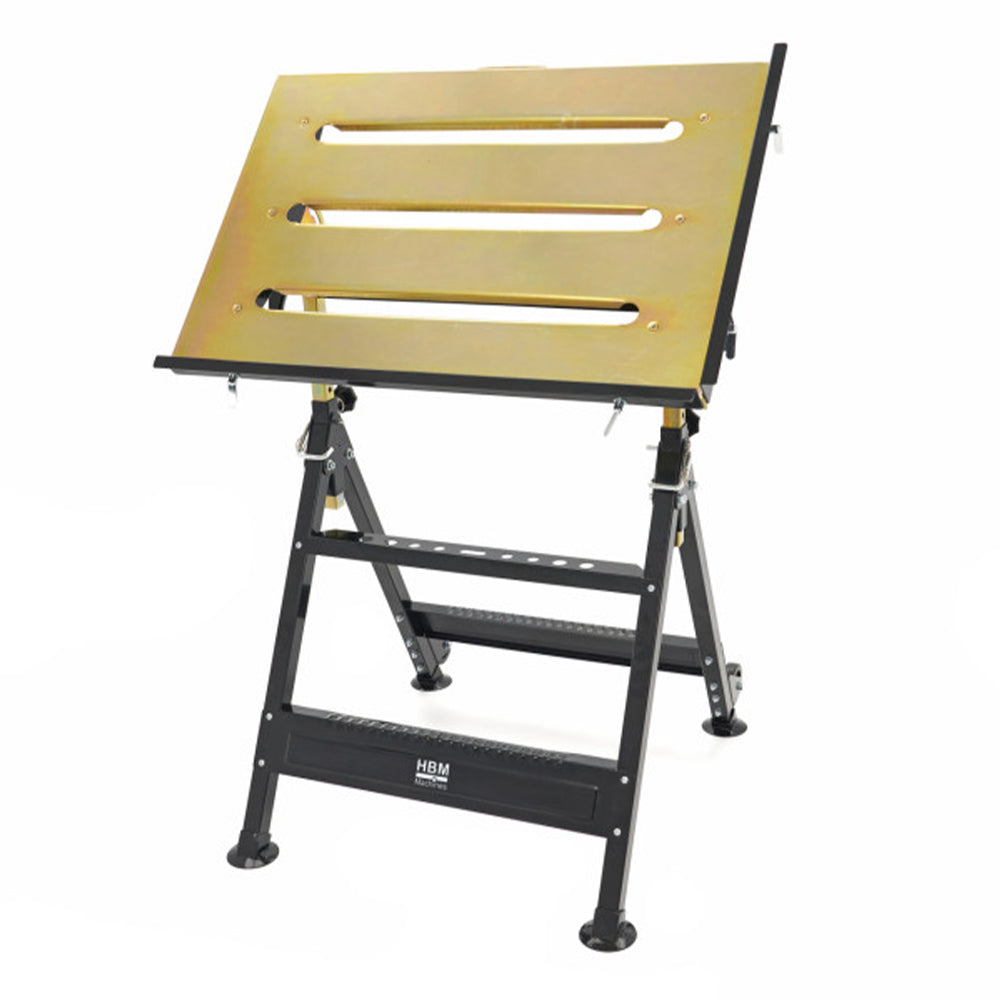 Skladací zvárací stôl s nastaviteľnou výškou HBM