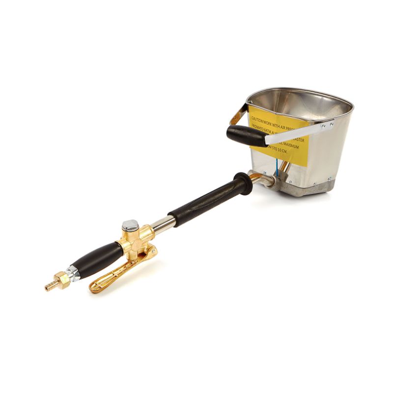 Stroj na omietanie z nehrdzavejúcej ocele gebo