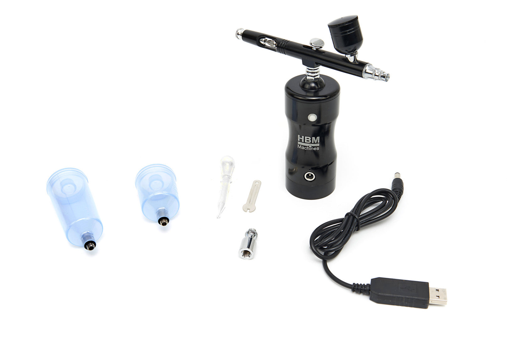 Prenosná airbrush pištoľ s akumulátorom hbm machines holandsko