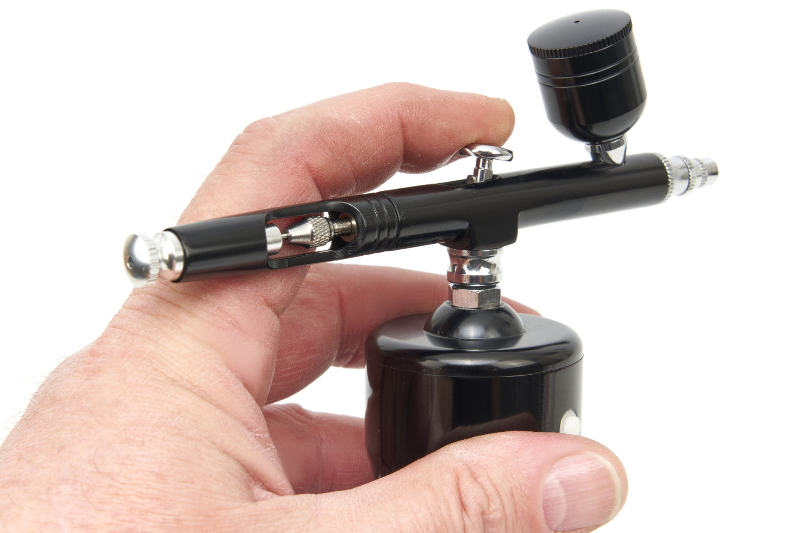 Prenosná airbrush pištoľ s akumulátorom hbm machines holandsko