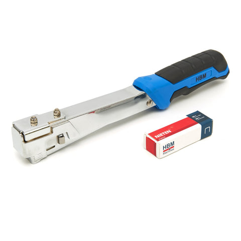 Kladivová sponkovačka - sponkovacie kladivo 6 - 10mm so 400 sponkami