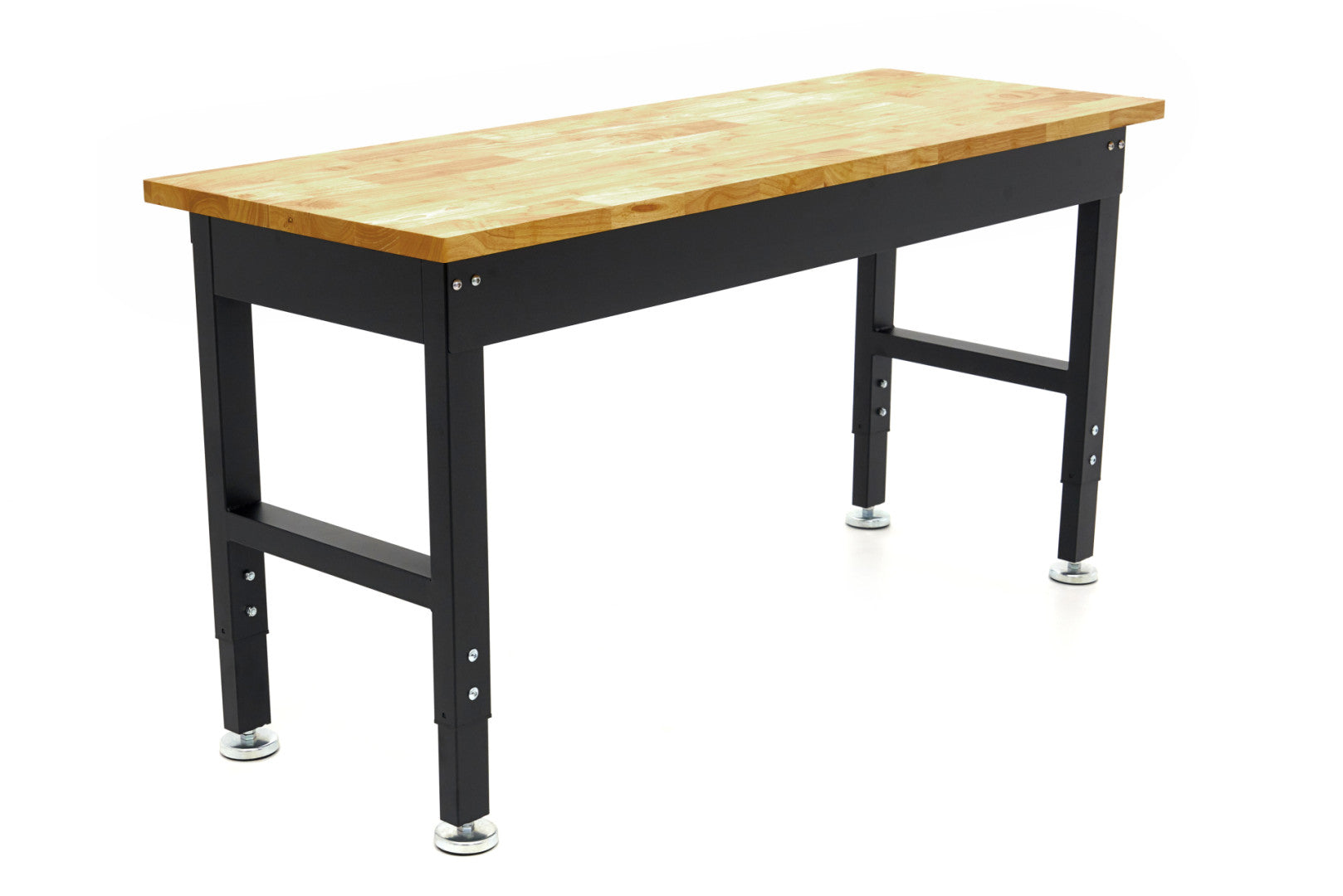 Výškovo nastaviteľný pracovný stôl s drevenou doskou 152cm HBM Machines