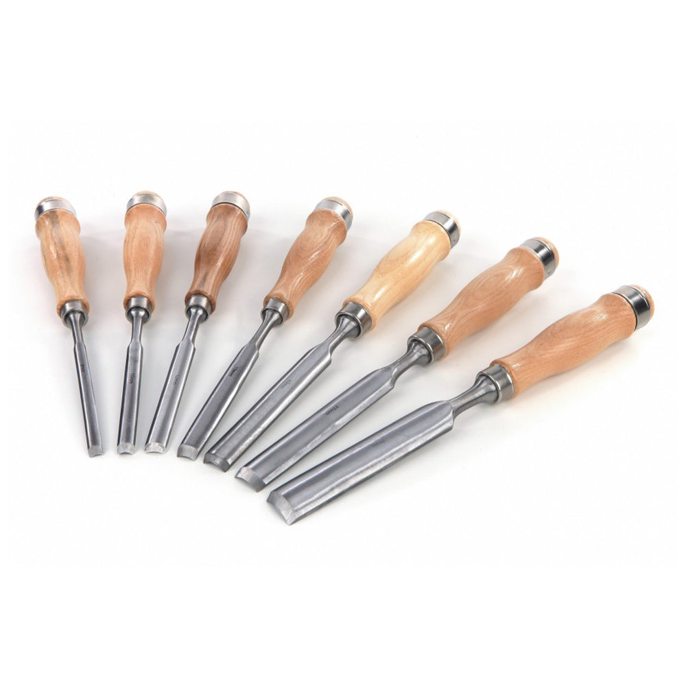 Sada 7 sekáčov - dlát do dreva, 300mm HBM