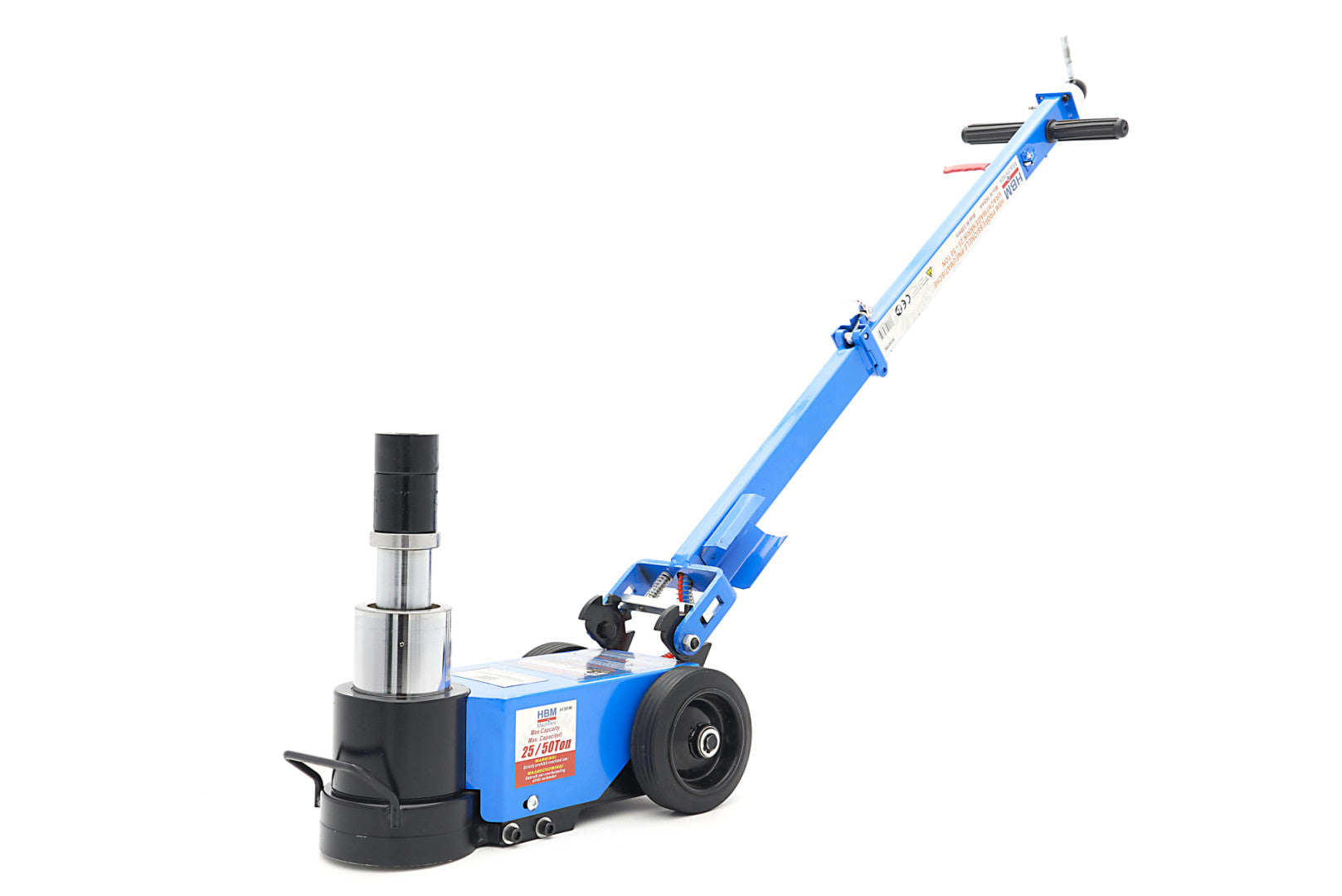 Profesionálny hydraulicko-pneumatický zdvihák 25 - 50t HBM