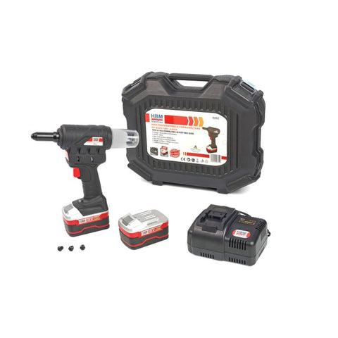 Profesionálna akumulátorová nitovačka 18V, 4.0Ah