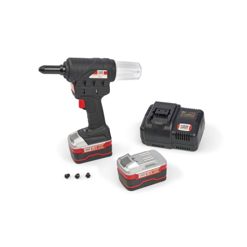 Profesionálna akumulátorová nitovačka 18V, 4.0Ah