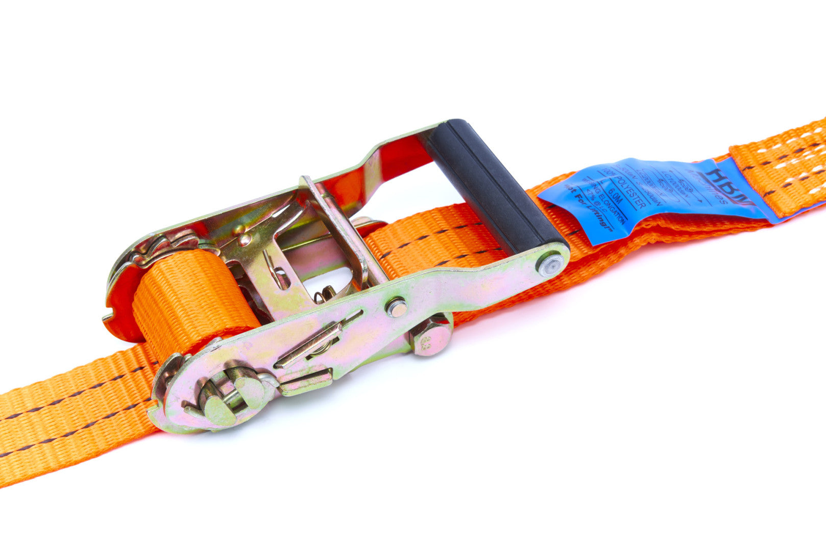 Upínací popruh s račňou hbm 38x6 mm