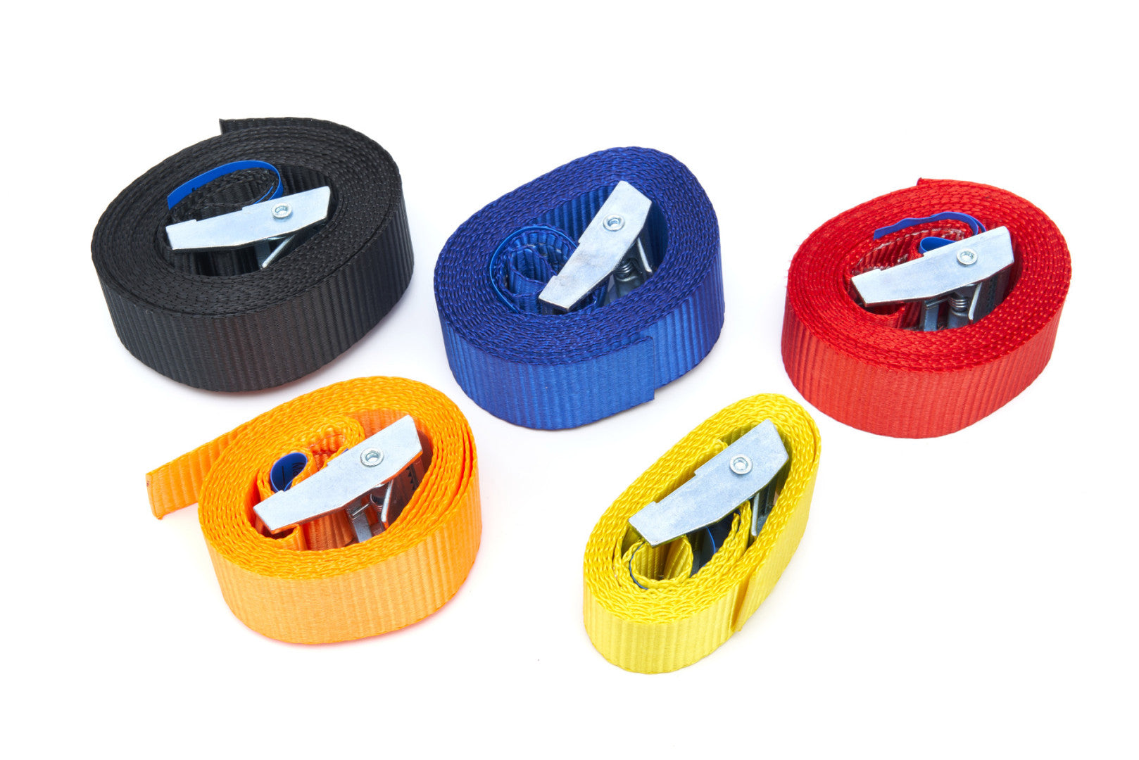 Sada upínacích popruhov s prítlačnou sponou 40 kusov hbm