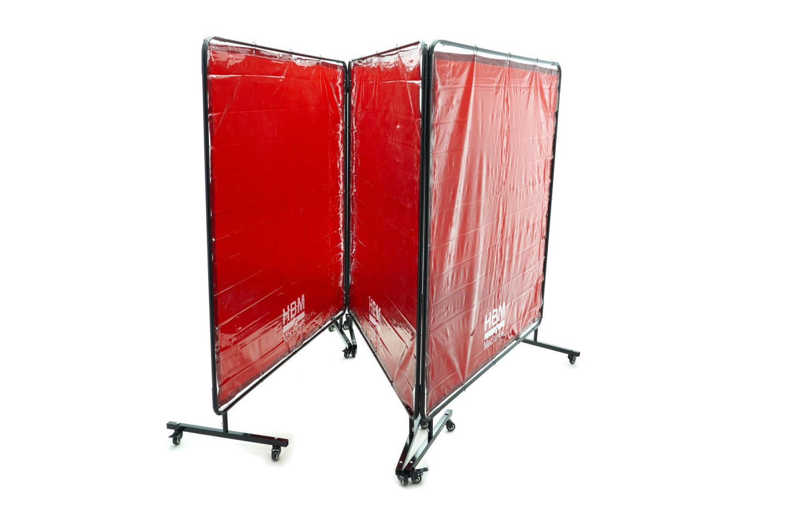 Mobilná ochranná zváracia zástena - paravan 174 × 522cm HBM