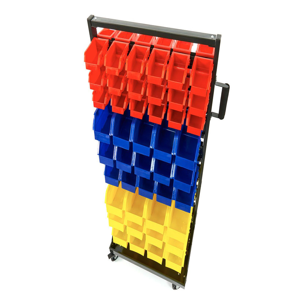 Mobilný organizér s 90 úložnými boxami