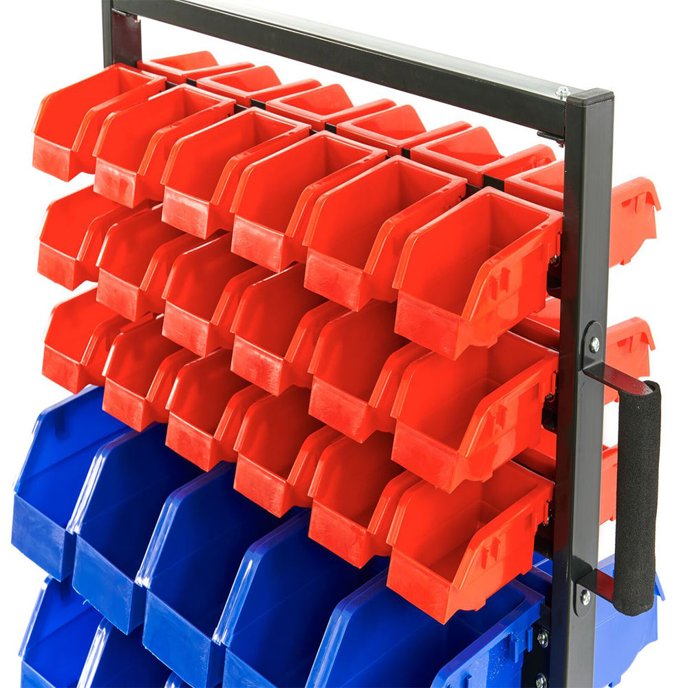 Mobilný organizér s 90 úložnými boxami