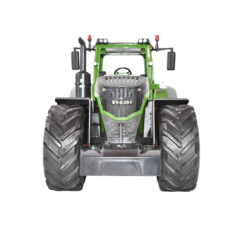 Hračkársky traktor na diaľkové ovládanie doubleE RC 1:16 2,4GHz, svetlá, zvuky, dosah 25m, rýchlosť 2,16km/h