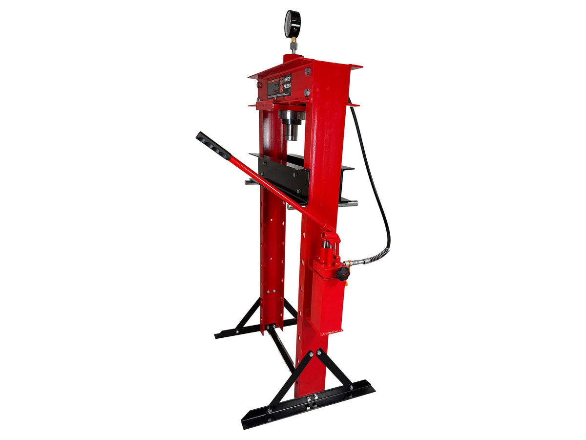 Hydraulický lis s dvojstupňvým čerpadlom 30t, Gebo Tools