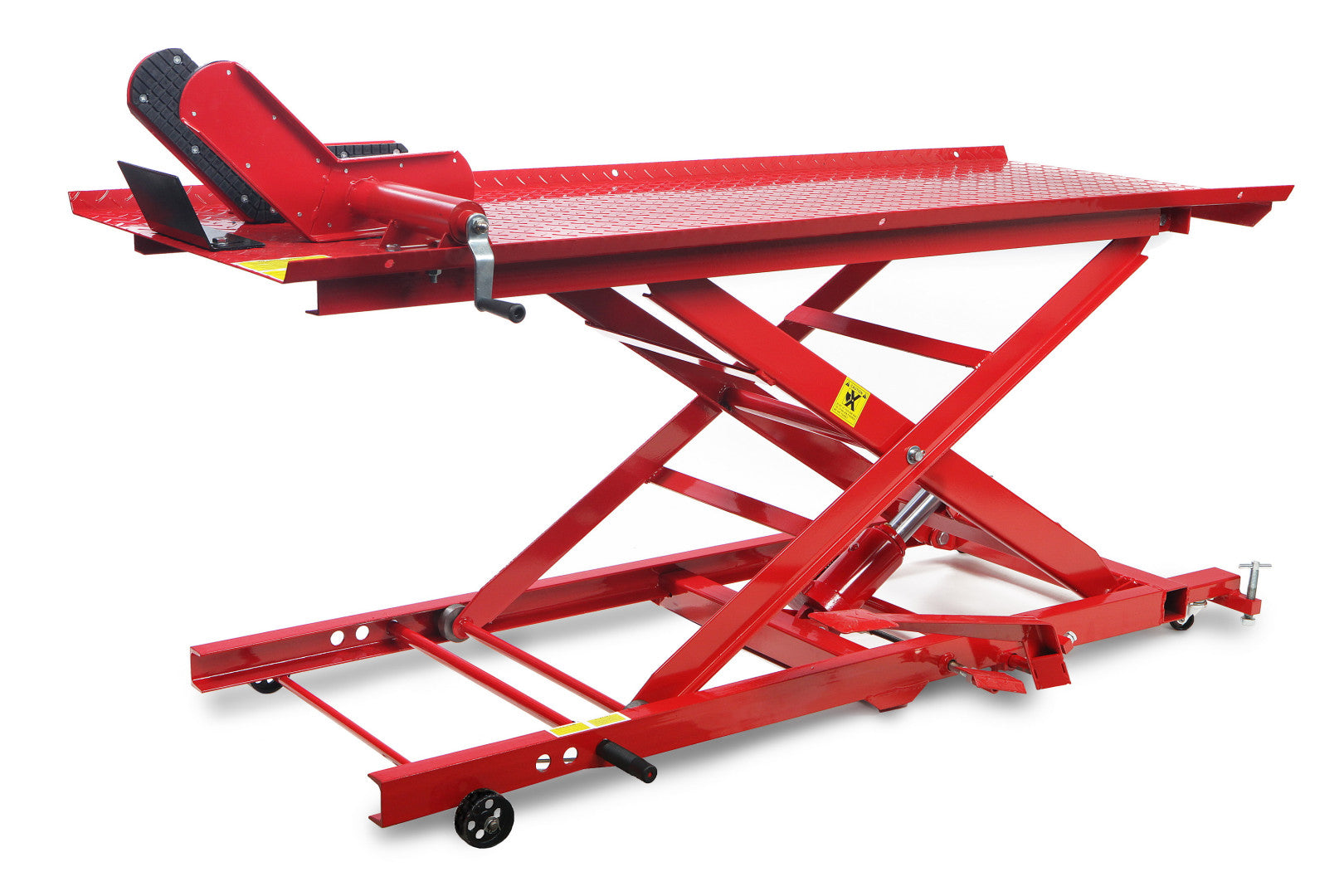 Hydraulický nožnicový zdvihák - zdvíhacia plošina pre motocykle 450kg, premium Holandsko