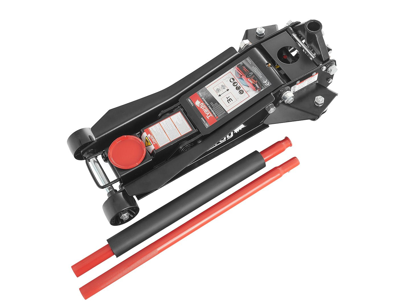 Hydraulický nízkoprofilový pojazdný zdvihák - žaba, 2/3t, 98 - 760mm