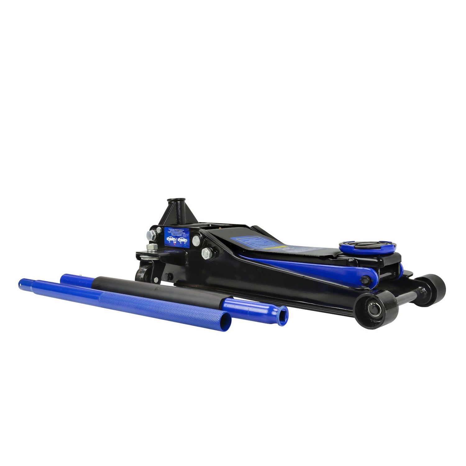 Hydraulický nízkoprofilový pojazdný zdvihák - žaba 3t, 75 - 500mm Geko