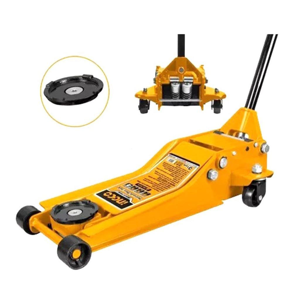 Hydraulický nízkoprofilový pojazdný zdvihák - žaba 3t Ingco