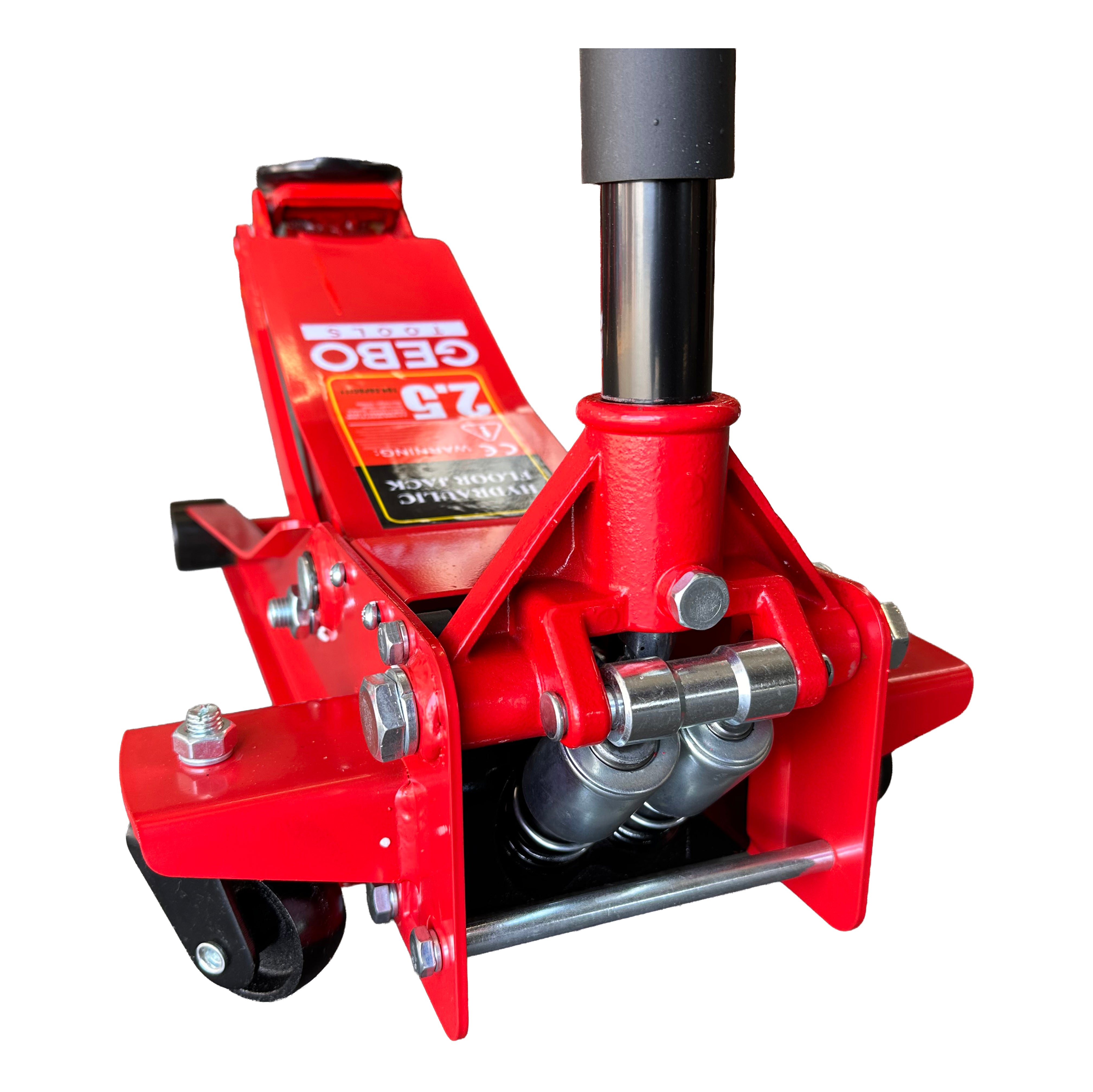 Hydraulický nízkoprofilový pojazdný zdvihák - žaba, s dvojitým valcom 2,5t, Gebo Tools