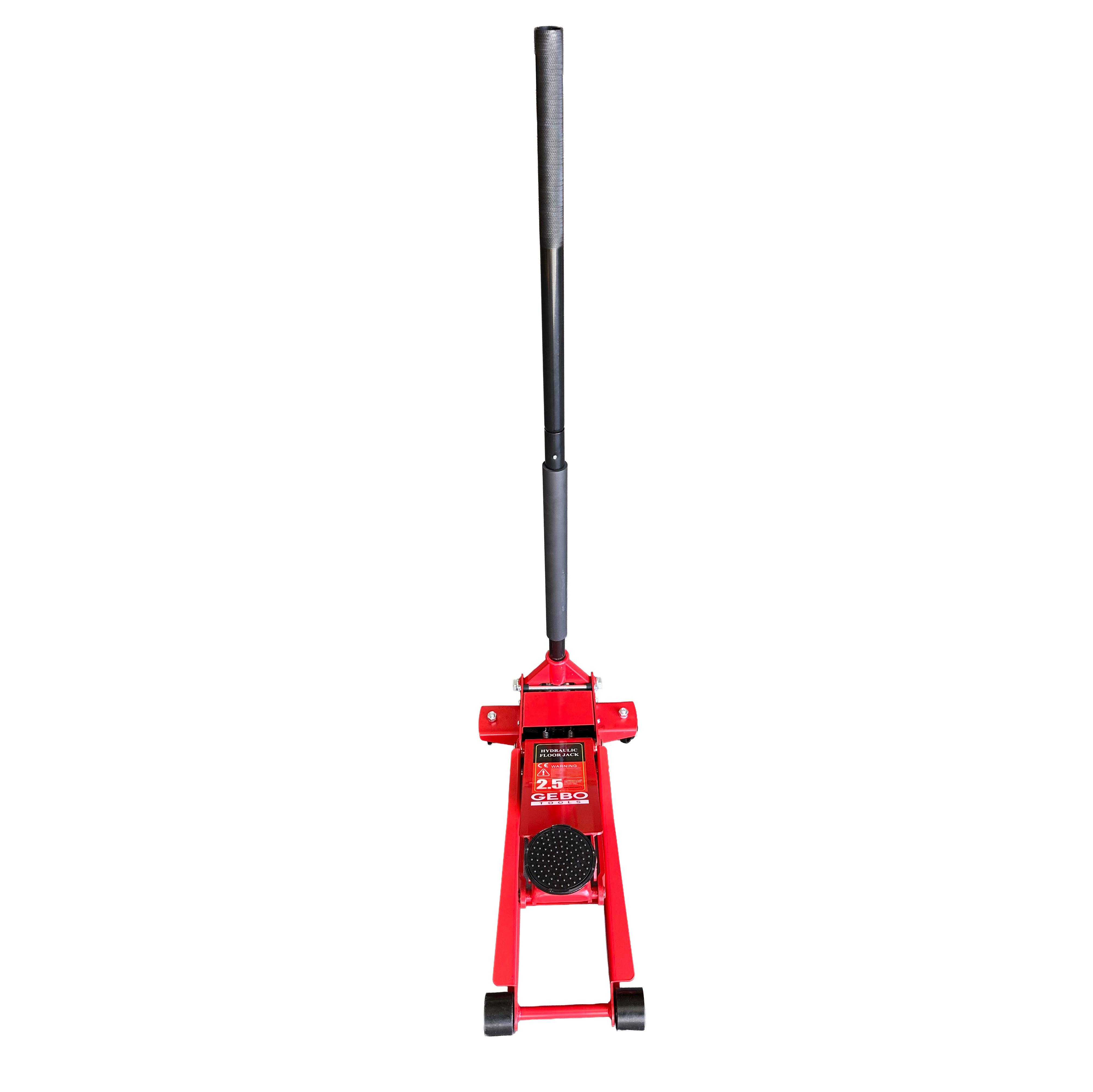 Hydraulický nízkoprofilový pojazdný zdvihák - žaba, s dvojitým valcom 2,5t, Gebo Tools