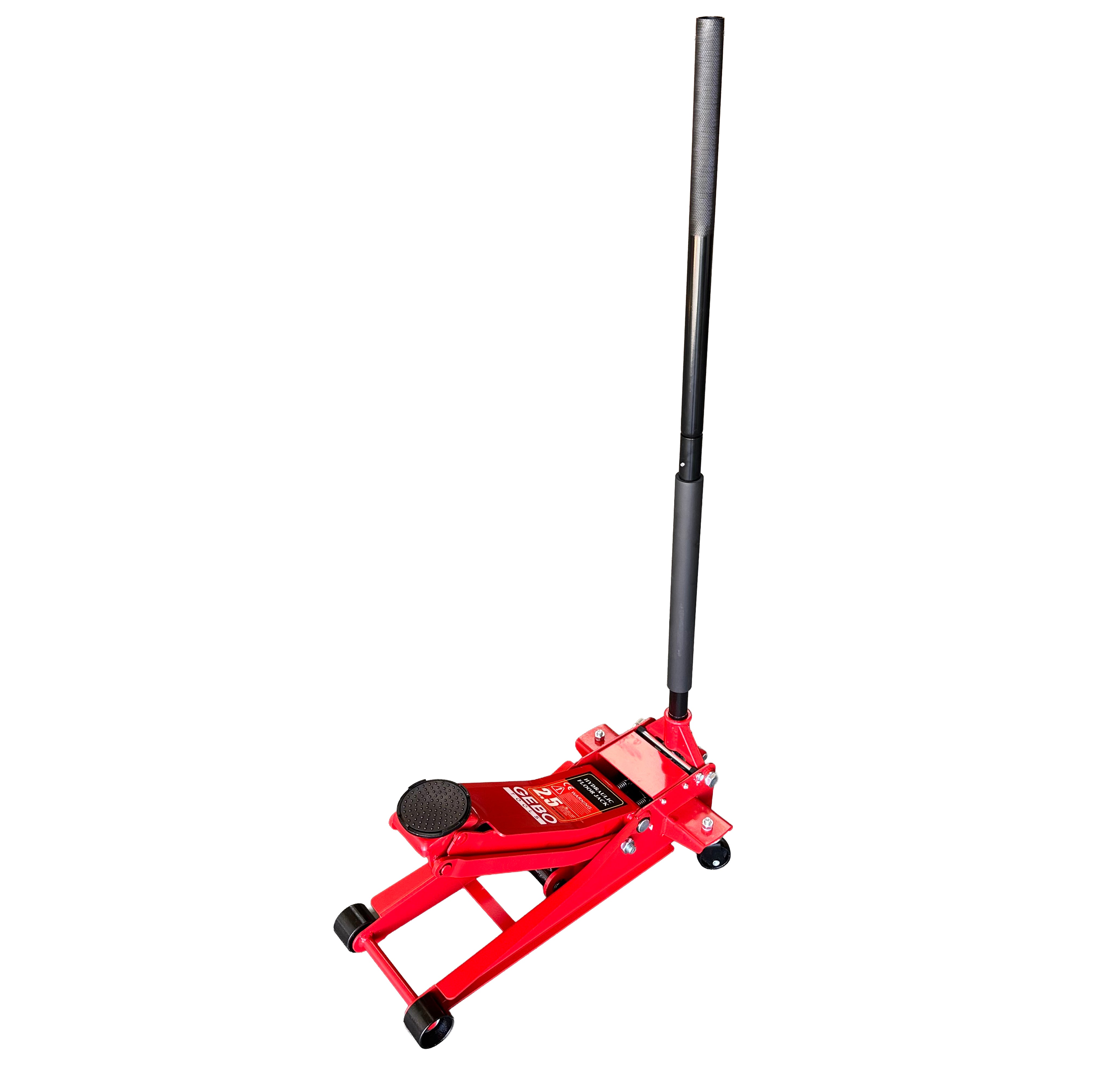 Hydraulický nízkoprofilový pojazdný zdvihák - žaba, s dvojitým valcom 2,5t, Gebo Tools