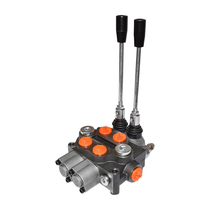 Hydraulický rozvádzač s 2 pákami, 160 - 200bar, 80l/min, -30 až +70°C, RA14