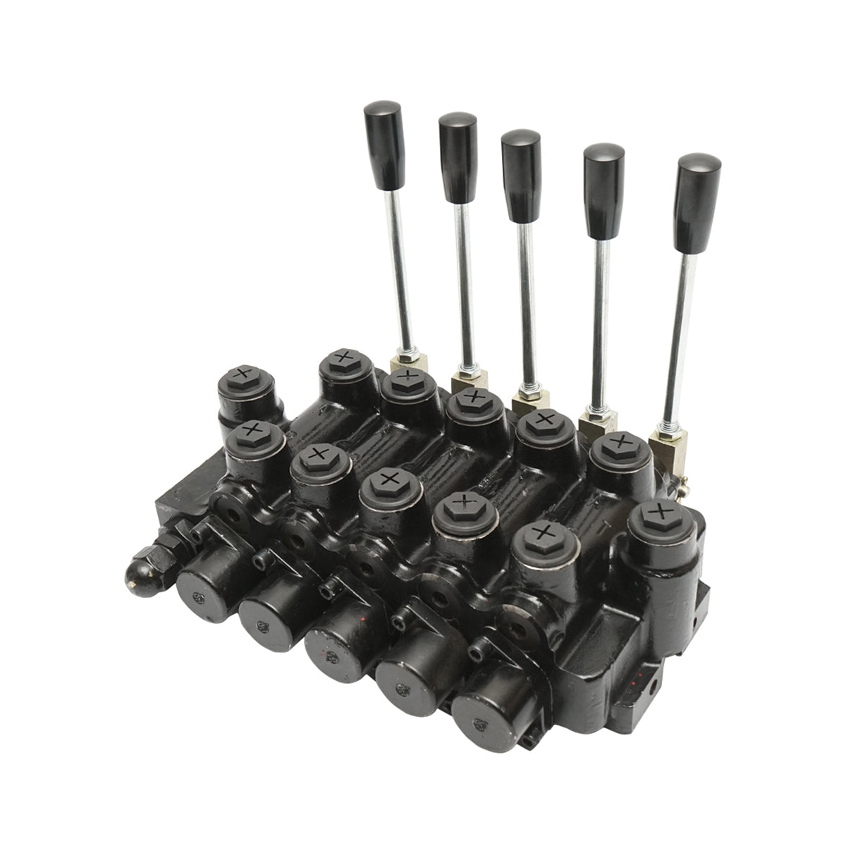Hydraulický rozvádzač s 5 pákami