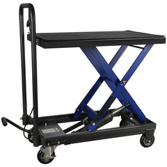 Hydraulický zdvíhací stôl, 225kg, zdvih 225 - 710mm, plošina 708 x 450mm, Mammuth